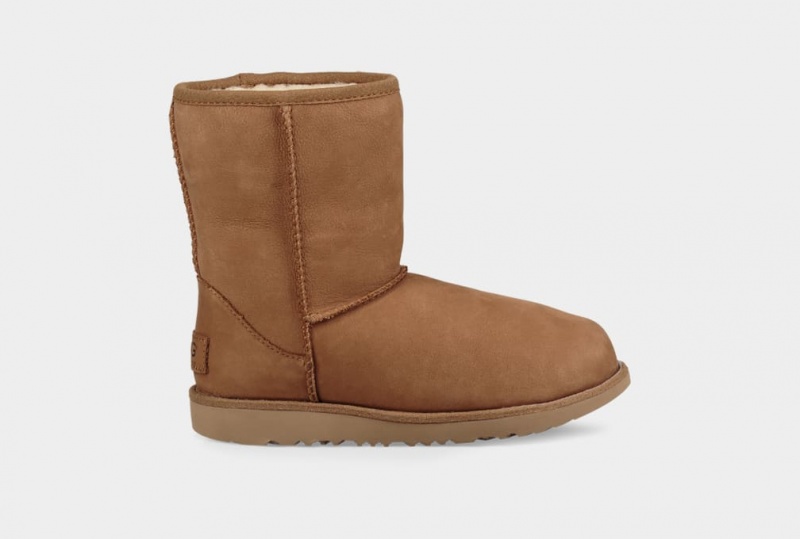 Ugg Classic II Weather Kids\' Boots Brown | FNVZJOM-64