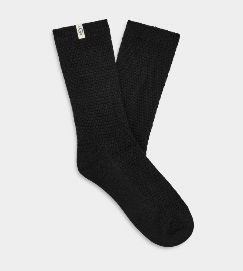 Ugg Classic II Women\'s Socks Black | JFOPQXV-20