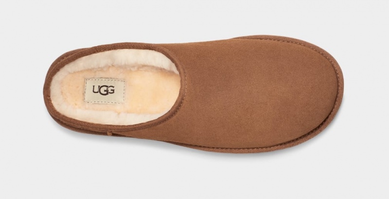 Ugg Classic Men's Slippers Brown | XFIZWNA-35