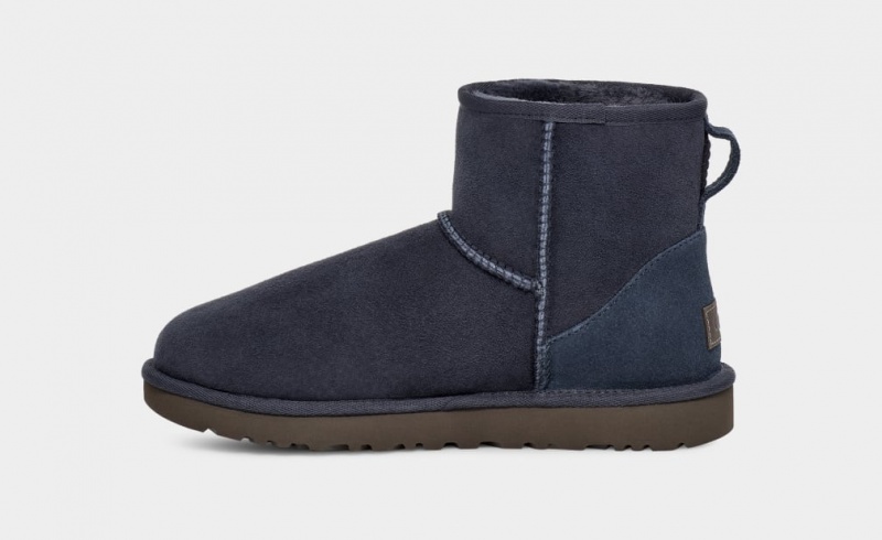 Ugg Classic Mini II Women's Boots Blue | DEPOZTV-04