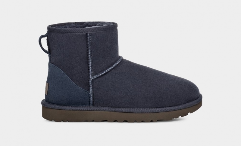 Ugg Classic Mini II Women\'s Boots Blue | DEPOZTV-04