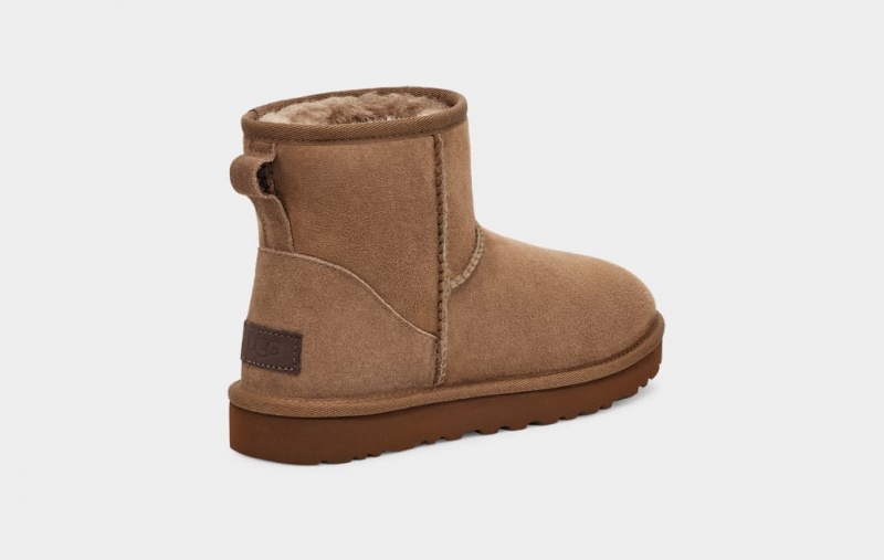 Ugg Classic Mini II Women's Boots Brown | WAPSEXZ-69