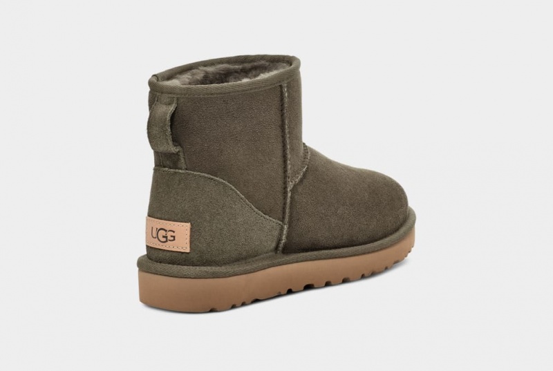 Ugg Classic Mini II Women's Boots Grey | CGMPNUW-84