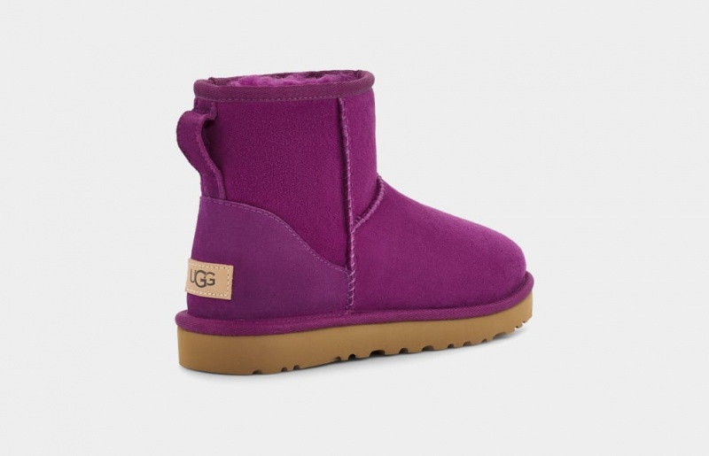 Ugg Classic Mini II Women's Boots Purple | UZMYPXH-59