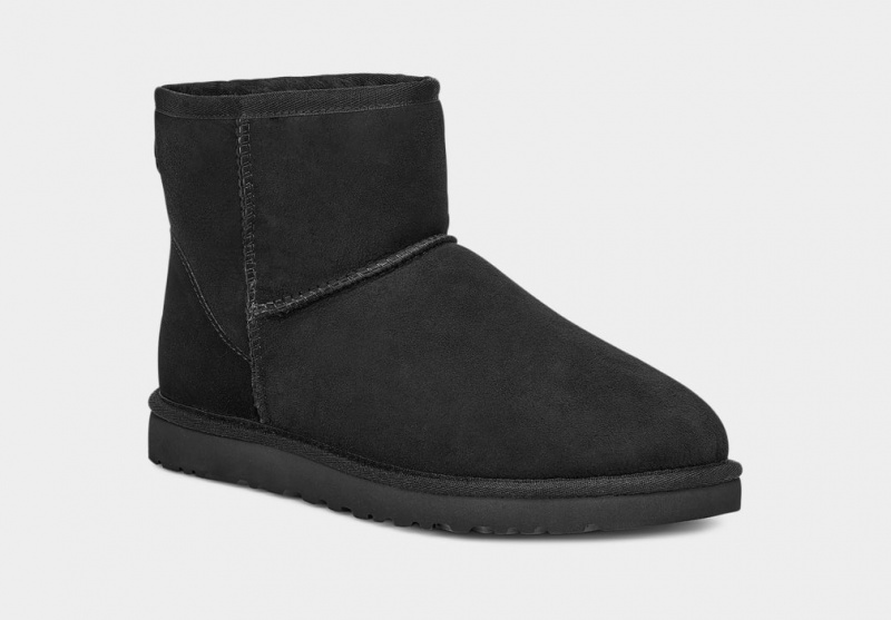 Ugg Classic Mini Men's Boots Black | BTUPALK-32