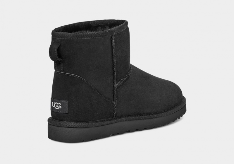 Ugg Classic Mini Men's Boots Black | BTUPALK-32