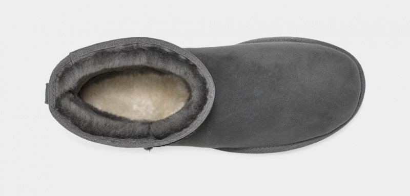 Ugg Classic Mini Men's Boots Dark Grey | RVOEYPG-62