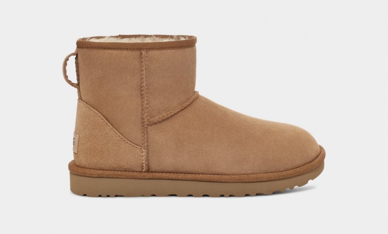 Ugg Classic Mini Regenerate Women\'s Boots Brown | RSUXYHN-27