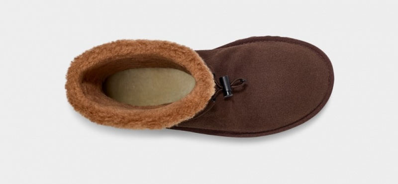 Ugg Classic Toggler Women's Boots Brown | ZHFWKDG-53
