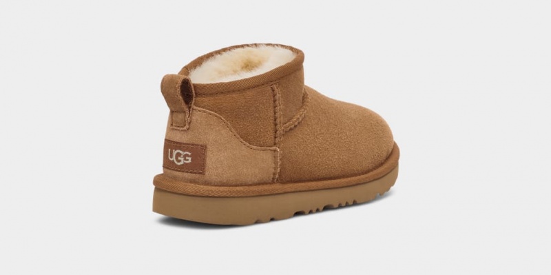 Ugg Classic Ultra Mini Kids' Boots Brown | LFYWCIN-26