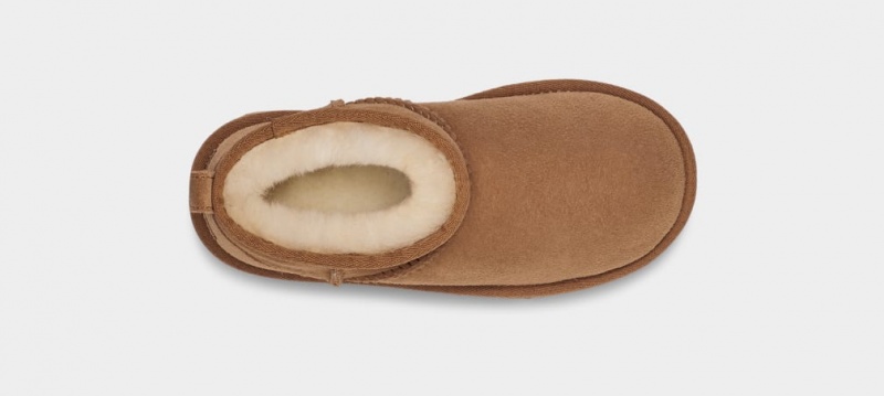 Ugg Classic Ultra Mini Kids' Boots Brown | LFYWCIN-26