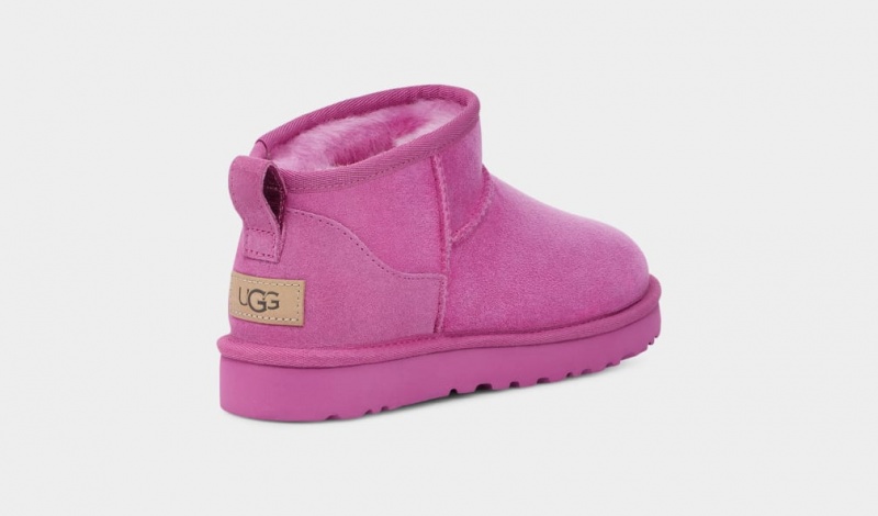 Ugg Classic Ultra Mini Women's Boots Purple | RPONTVF-35