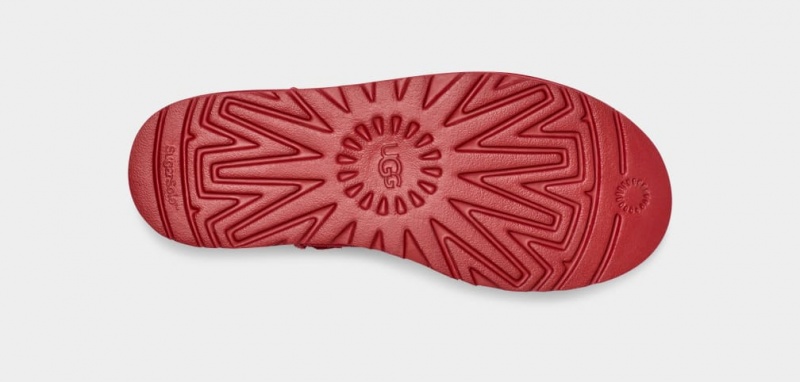 Ugg Classic Ultra Mini Women's Platform Boots Red | FNBDCEY-96