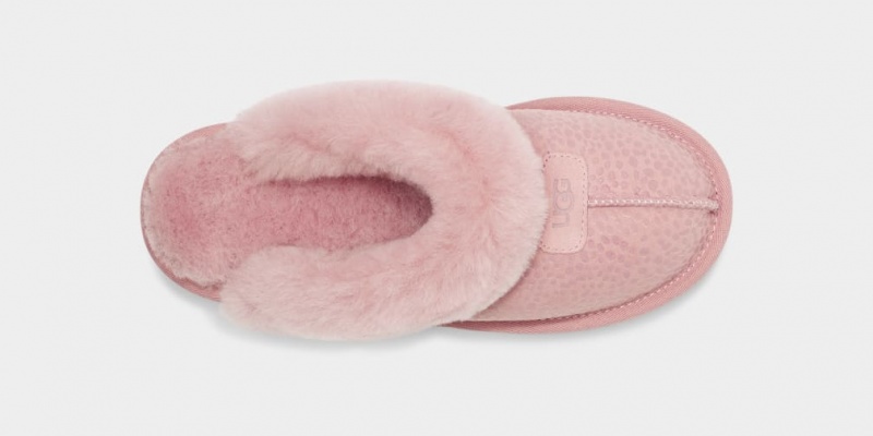 Ugg Coquette Sparkle Spots Women's Slippers Pink | MIFVPHG-80