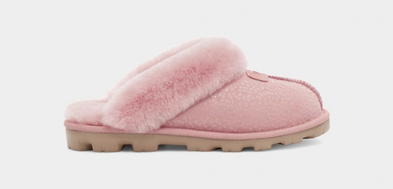 Ugg Coquette Sparkle Spots Women\'s Slippers Pink | MIFVPHG-80