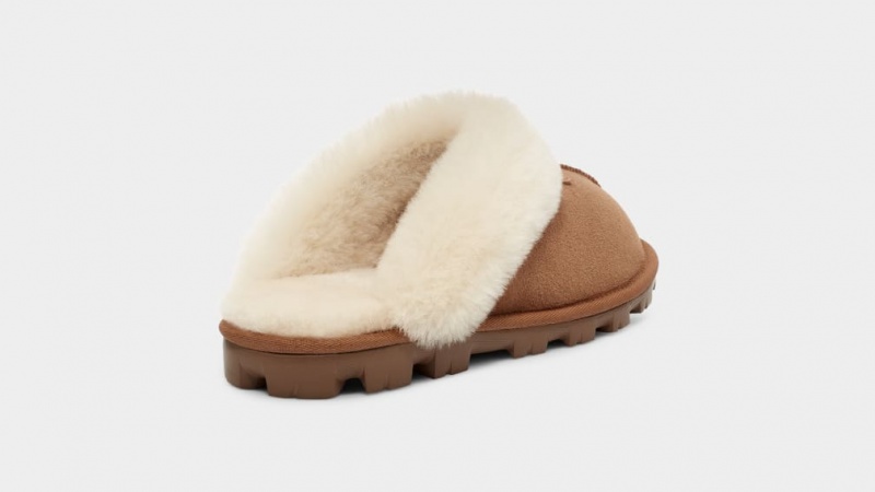 Ugg Coquette Women's Slippers Brown | XPVKLAR-81