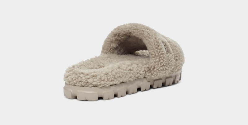 Ugg Cozetta Curly Women's Slides Grey | BMYGNZF-46