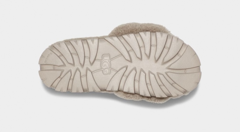 Ugg Cozetta Curly Women's Slides Grey | BMYGNZF-46
