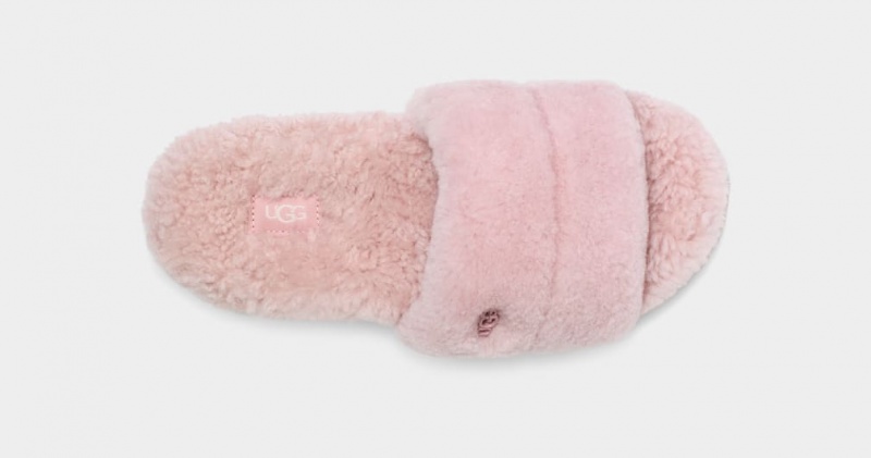 Ugg Cozetta Curly Women's Slippers Pink | GTNQSHV-56