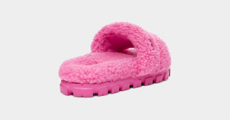 Ugg Cozetta Curly Women's Slippers Pink | PYSAEDO-40