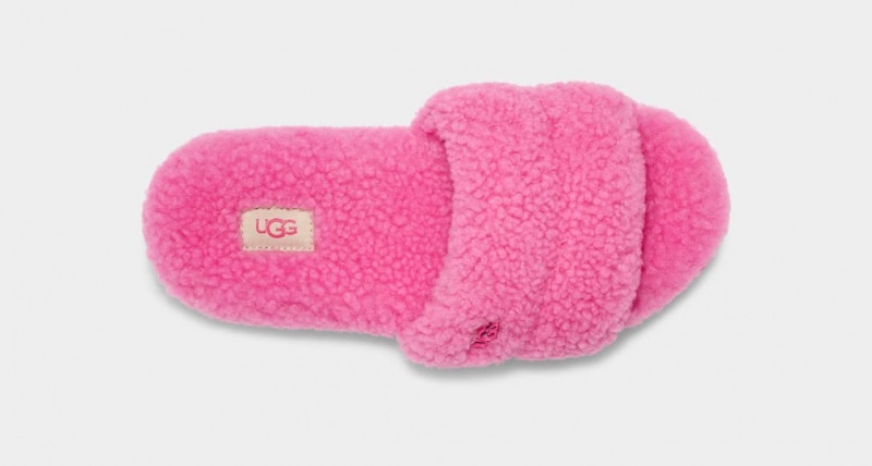 Ugg Cozetta Curly Women's Slippers Pink | PYSAEDO-40