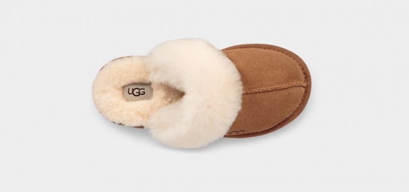 Ugg Cozy II Kids' Slippers Brown | LJQHRCW-75