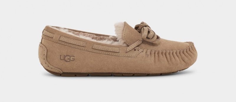 Ugg Dakota Bling Bow Women\'s Slippers Brown | TJOYALS-08
