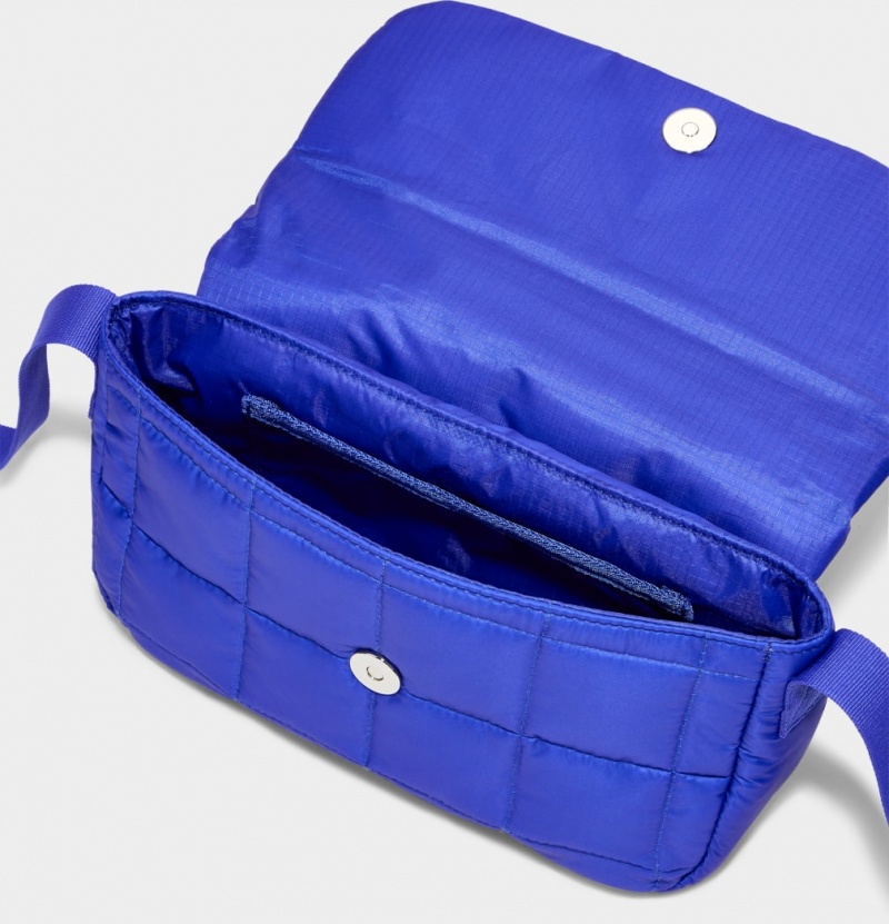 Ugg Dalton Puff Women's Crossbody Bags Blue | BIHPADE-16