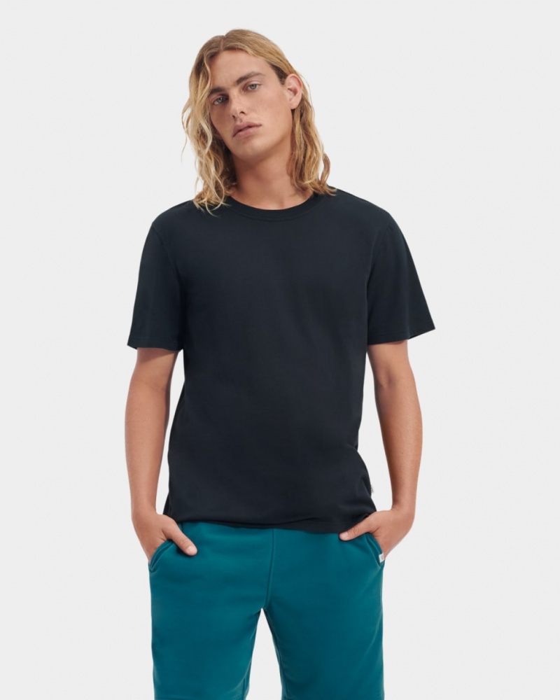 Ugg Darian Set Men's Sleepwear Black / Blue | BJQDITW-65