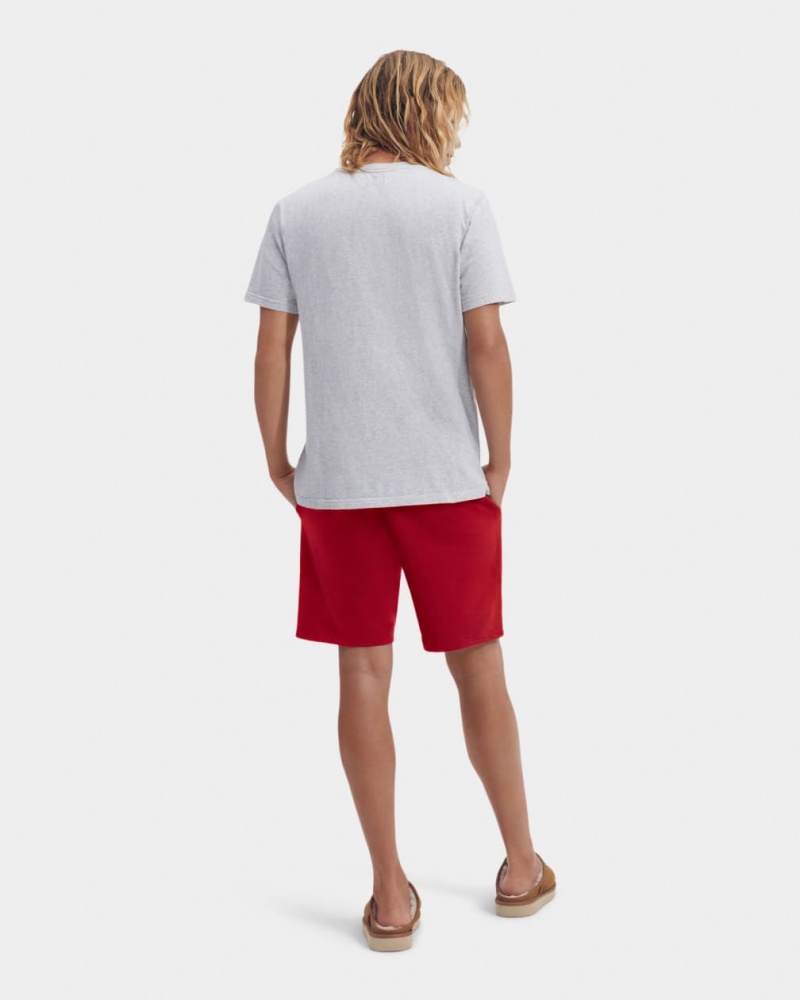 Ugg Darian Set Men's Sleepwear Grey / Red | VYRGUDP-93