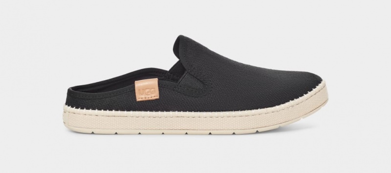 Ugg Delu Women\'s Moccasins Black | PAUMFKN-35