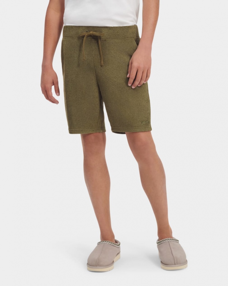 Ugg Dominick Men's Shorts Olive | EKCQSWF-45