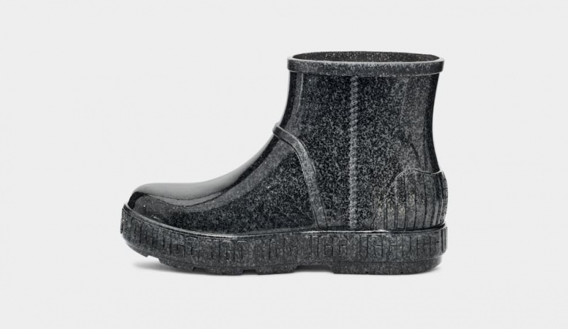 Ugg Drizlita Glitter Kids' Boots Black | GCYAQOU-08