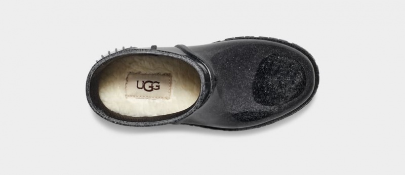 Ugg Drizlita Glitter Kids' Boots Black | GCYAQOU-08