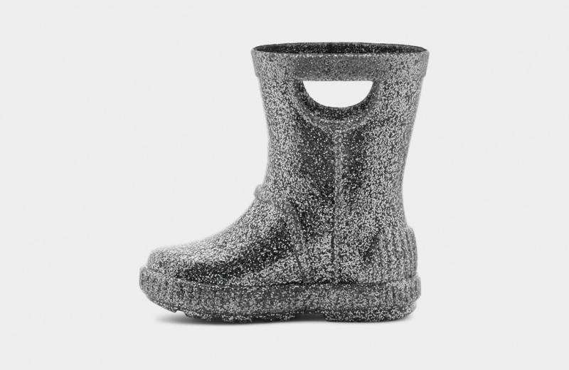 Ugg Drizlita Glitter Kids' Boots Grey | CWTGXDV-72