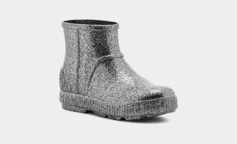 Ugg Drizlita Glitter Kids' Boots Grey | GSQRCWM-69