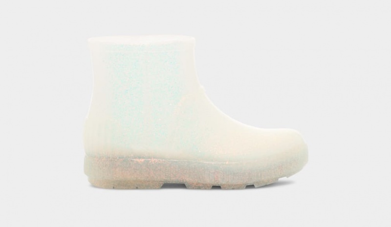 Ugg Drizlita Glitter Kids\' Boots White | LJEKCYI-54