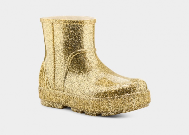 Ugg Drizlita Glitter Women's Boots Gold | QDOAFJI-61