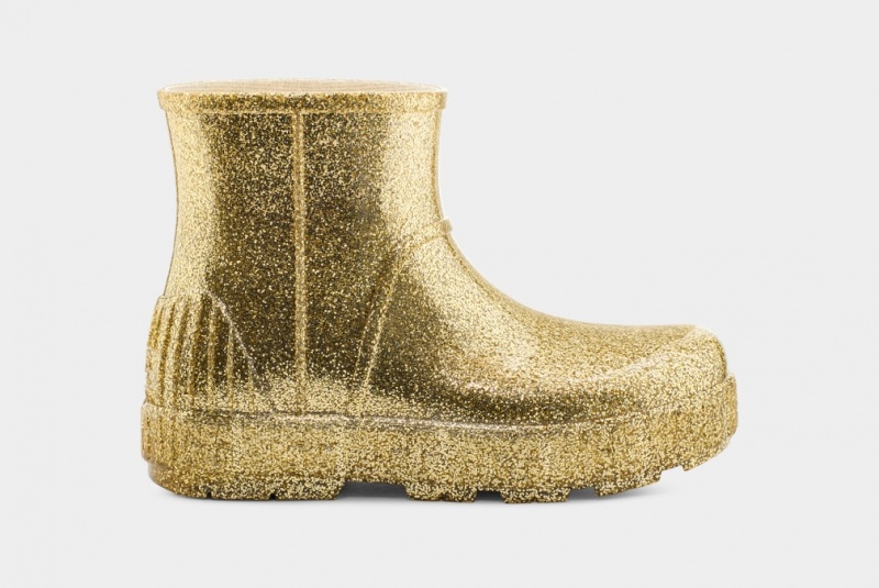 Ugg Drizlita Glitter Women\'s Boots Gold | QDOAFJI-61