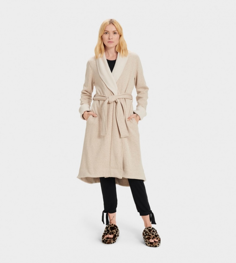 Ugg Duffield II Women\'s Sleepwear Beige | DPOLZTY-43