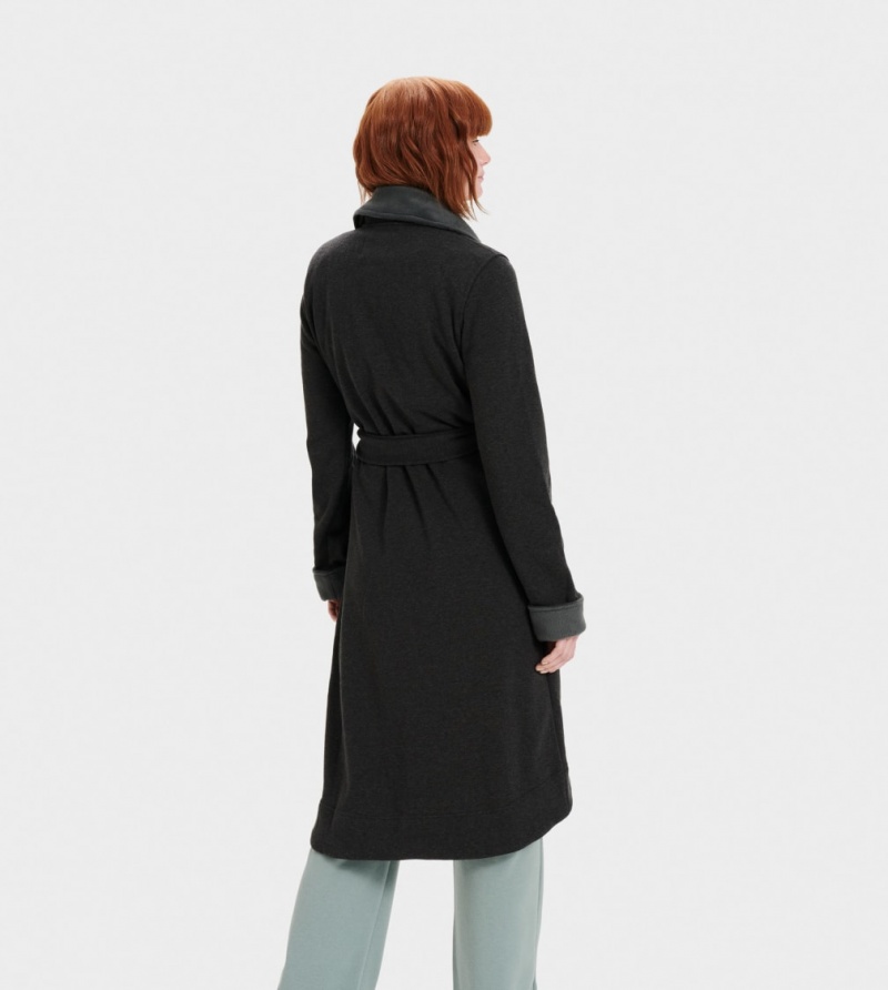 Ugg Duffield II Women's Sleepwear Black | WJXKBFL-89