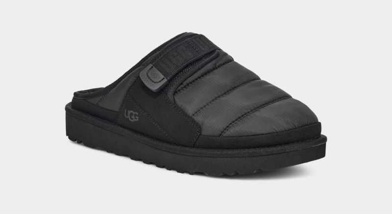 Ugg Dune LTA Men's Slippers Black | KUADBPM-91