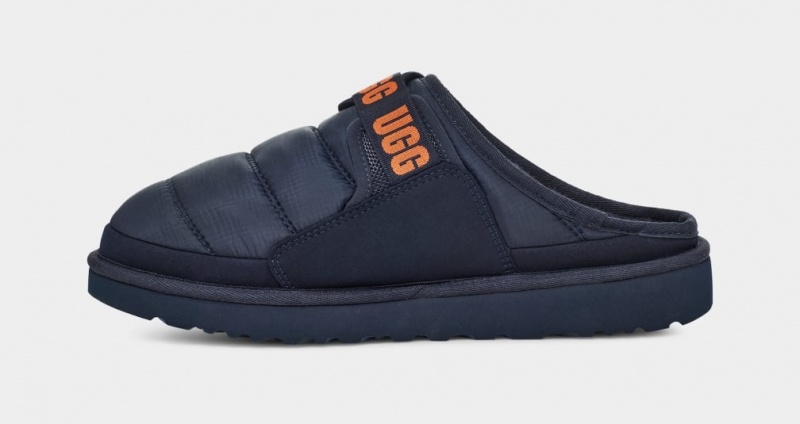 Ugg Dune LTA Men's Slippers Dark Blue / Orange | ZCOGHQS-83