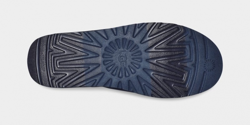 Ugg Dune LTA Men's Slippers Dark Blue / Orange | ZCOGHQS-83