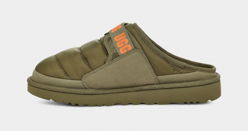 Ugg Dune LTA Men's Slippers Green / Orange | KLGJYTR-58