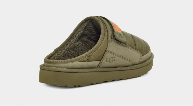 Ugg Dune LTA Men's Slippers Green / Orange | KLGJYTR-58