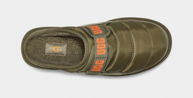 Ugg Dune LTA Men's Slippers Green / Orange | KLGJYTR-58