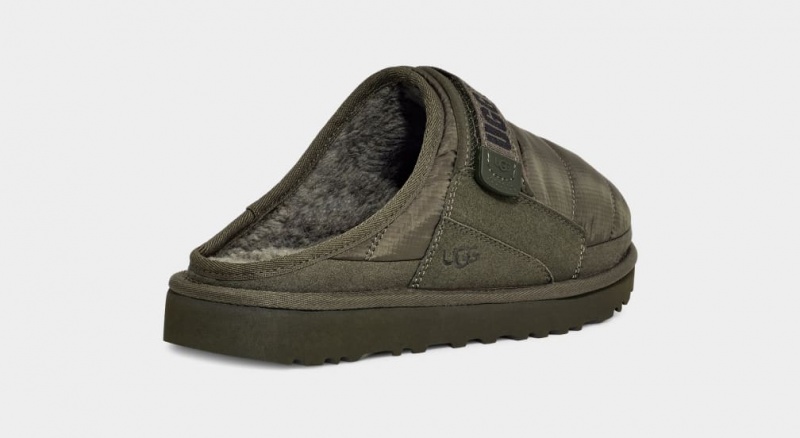 Ugg Dune LTA Men's Slippers Olive | YJQHLNV-58