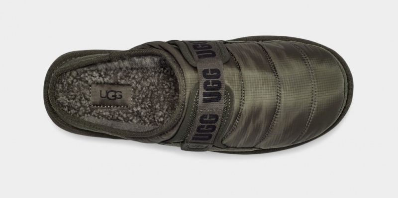 Ugg Dune LTA Men's Slippers Olive | YJQHLNV-58