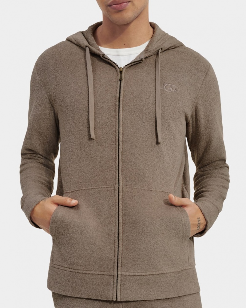 Ugg Edmond Men's Sweatshirt Grey | QLMSIBO-85